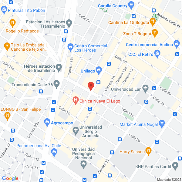 Mapa de Green Technology S.A.S.