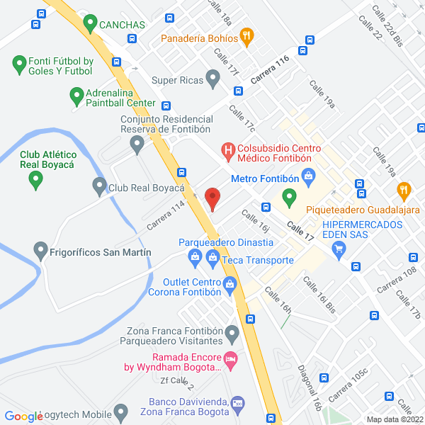 Mapa de Grupo Apoyo Psicosocial Voces Humanas