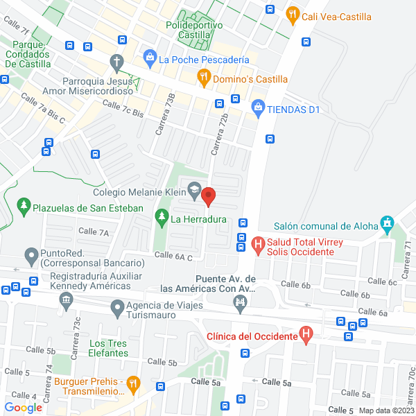 Mapa de Grupo Copam Consultoría Y Construcción De Proyectos Ambientales Y Mitigación De Riesgos S.A.S.