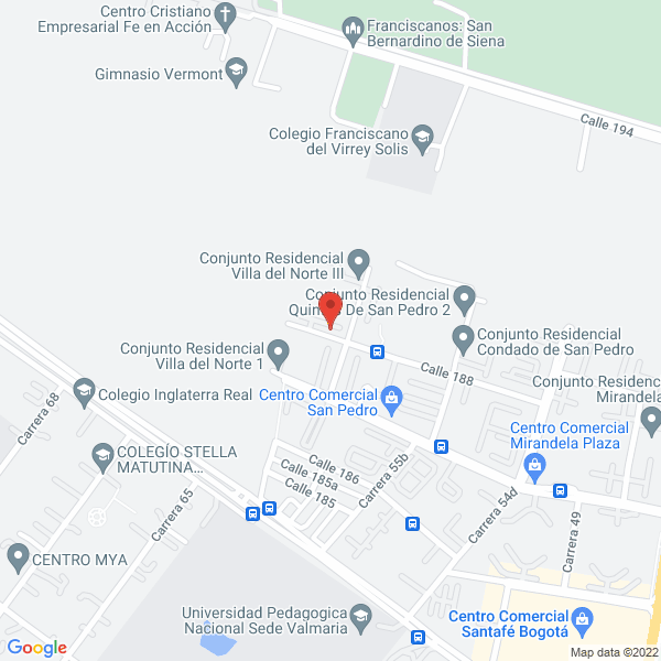 Mapa de Grupo De Servicios Comerciales S.A.S.