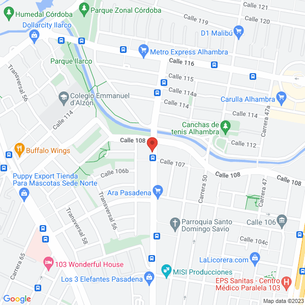 Mapa de Jardines San Isidro S.A.S.