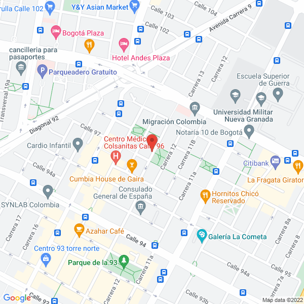 Mapa de Javier Fernandez Riva Y Asociados