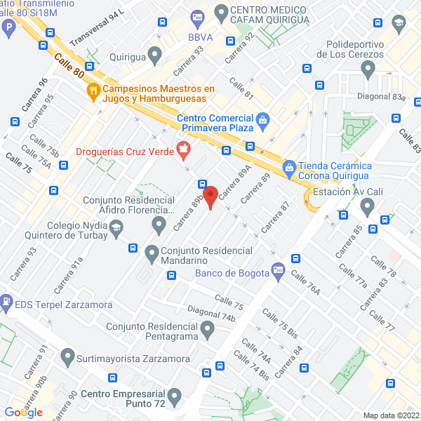 Mapa de Guio Equipos Ltda.