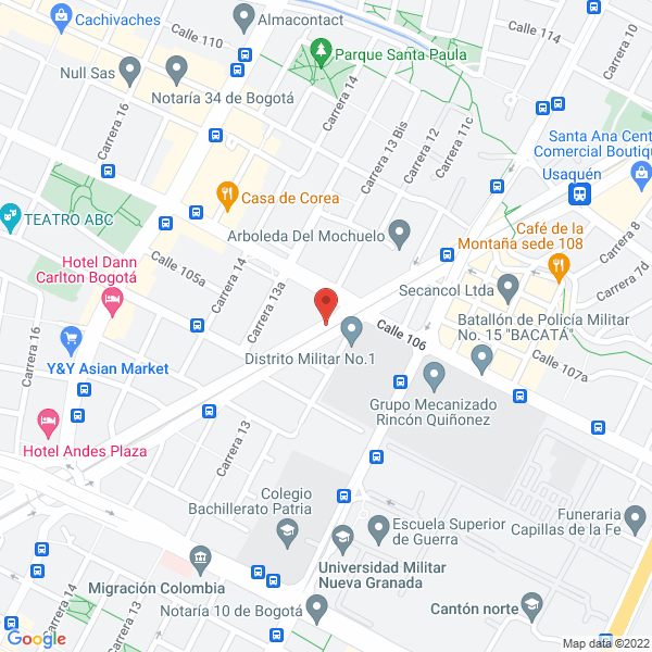 Mapa de Intermagar Ltda.