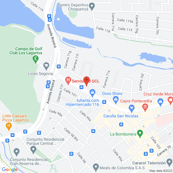Mapa de Laboratorios Incobra