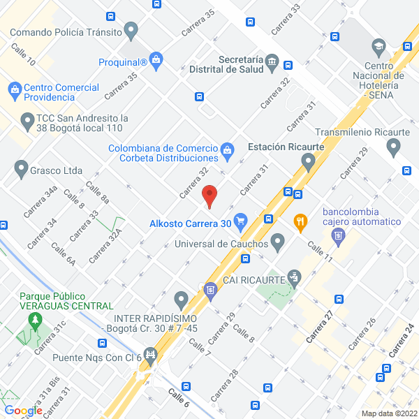 Mapa de Lamiplex