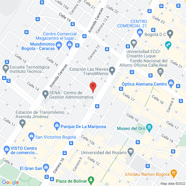 Mapa de Lámparas Indualuminio E.U