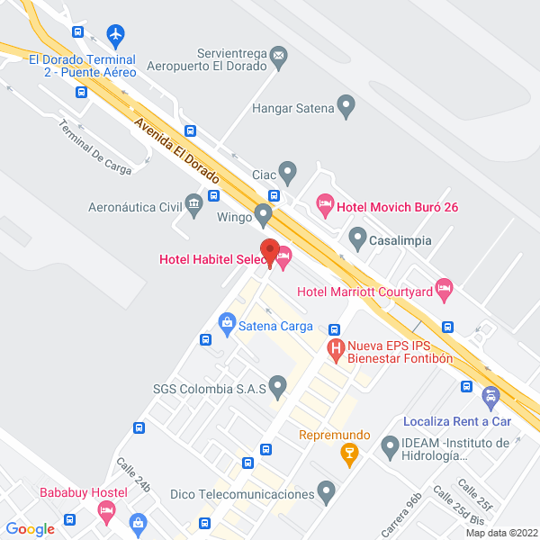 Mapa de Joy Aviation S.A.S.
