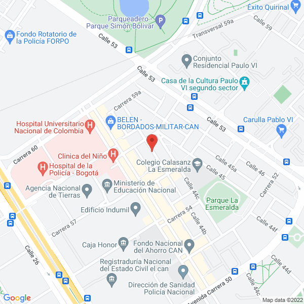 Mapa de Joyco Infraestructura S.A.S.