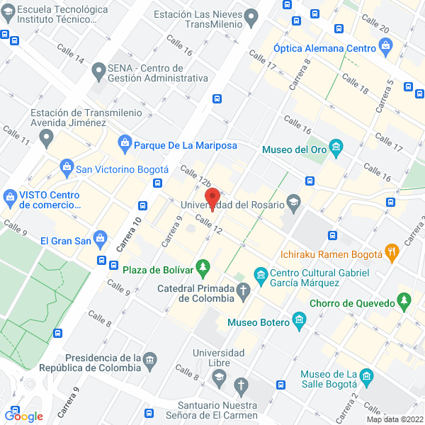 Mapa de Joyería El Chipcha Dorado