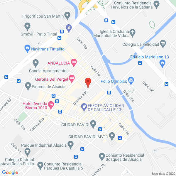 Mapa de Lavaseco Lumartex Express