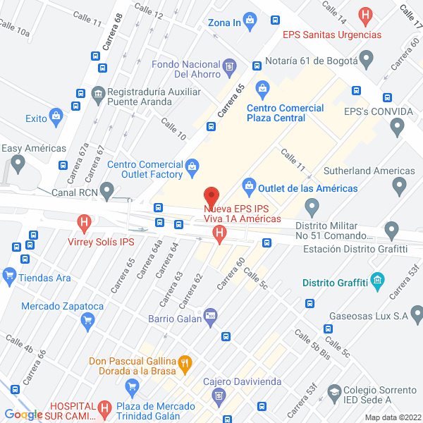 Mapa de Lavaseco Moderno