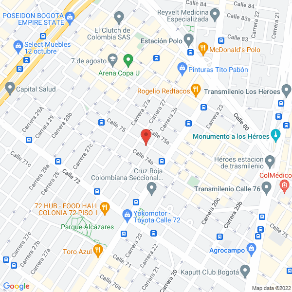 Mapa de Seguridad Central Ltda.