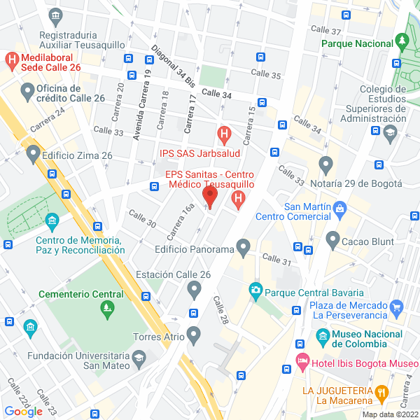 Mapa de Seguridad Securbel Ltda.