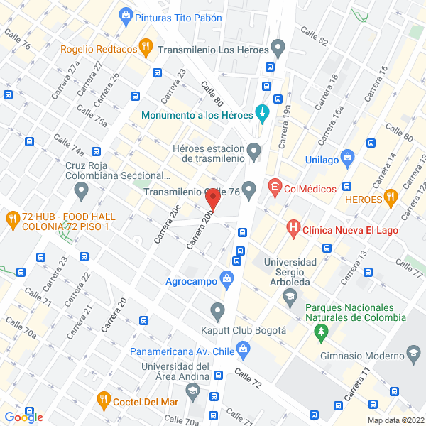 Mapa de Seguros Y Soluciones Ltda.