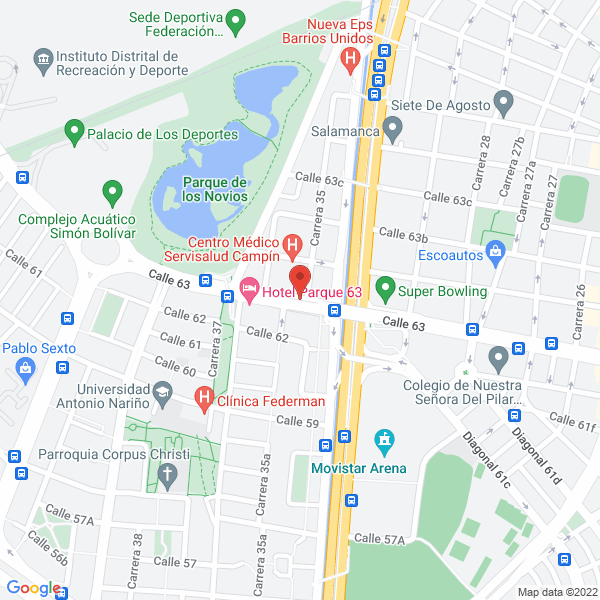 Mapa de Rectificadora Autocars Ltda.