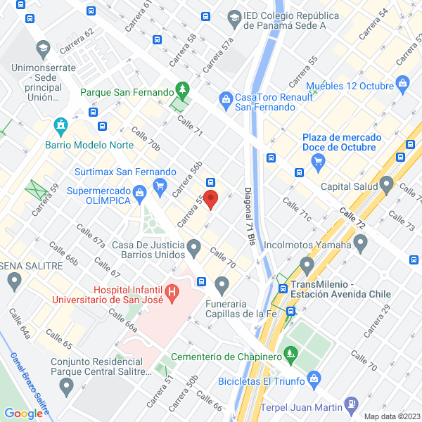 Mapa de Rectificadora De Motores San Fernando