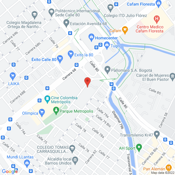 Mapa de Solar Nanotec S.A.S.