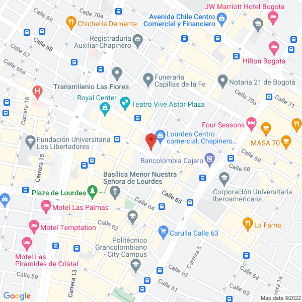 Mapa de Sonotec