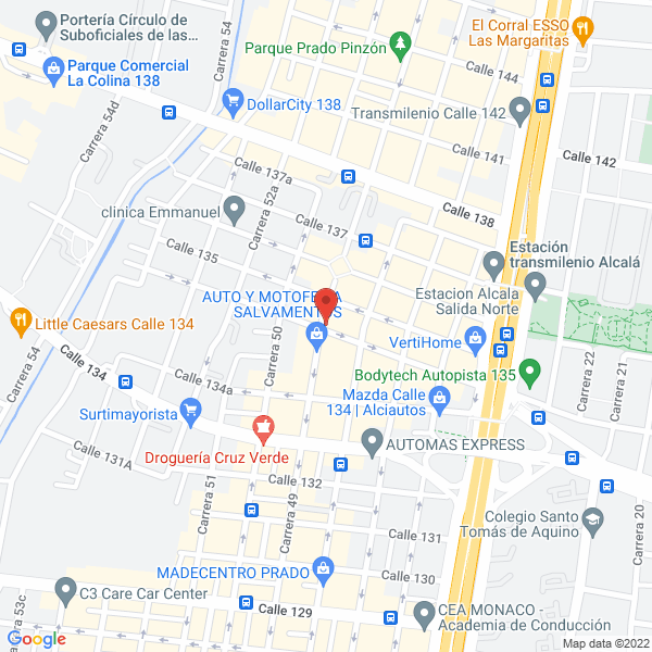 Mapa de T Medical S.A.S.