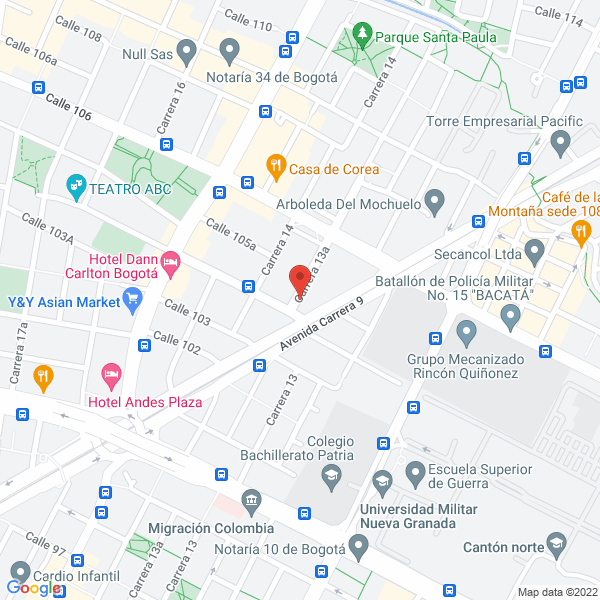 Mapa de Seminarios Ejecutivos De Colombia S.A.S.