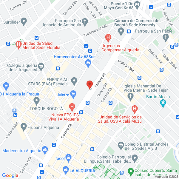 Mapa de Parqueadero Y Servicentro Puerto López