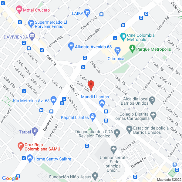 Mapa de Servicio Técnico Cjd