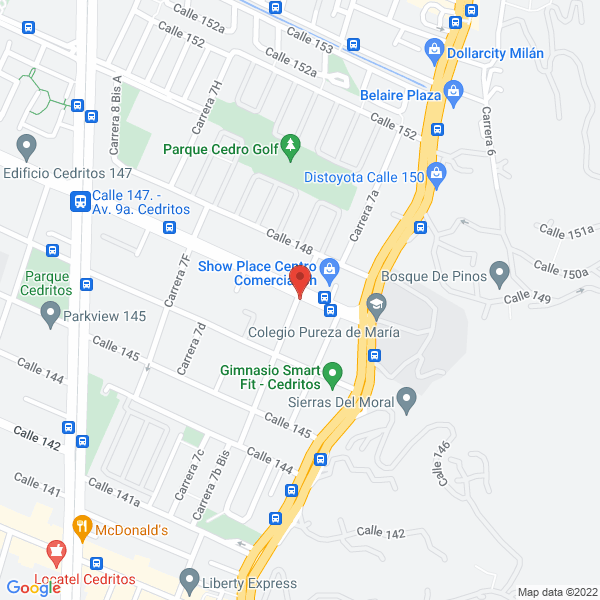 Mapa de Spa Mascotas