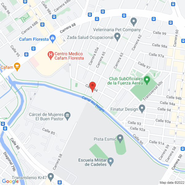 Mapa de Speedway Express De Colombia