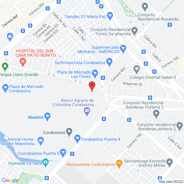 Mapa de Stone Fruit De Colombia Ltda.