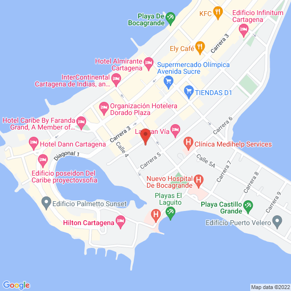 Map of Su Apoyo Personal