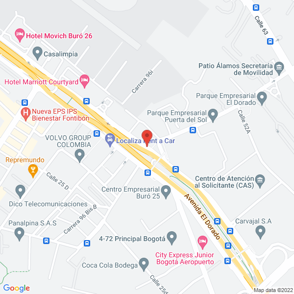 Mapa de Power Store