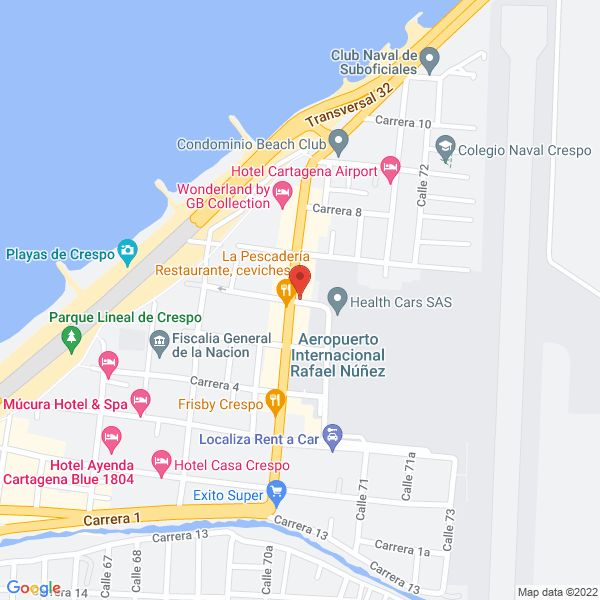 Map of Solution Rent Car