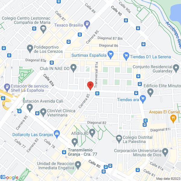 Mapa de Seguridad Inteligencia Y Confianza Servicios Especializados Seinco Ltda.