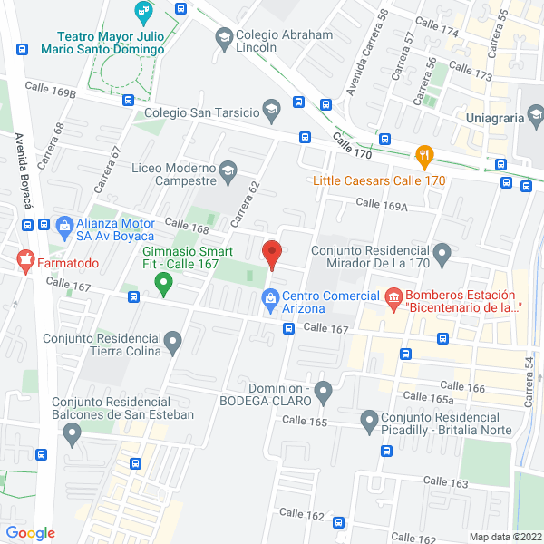 Mapa de Servi Parkin Ebm E.U