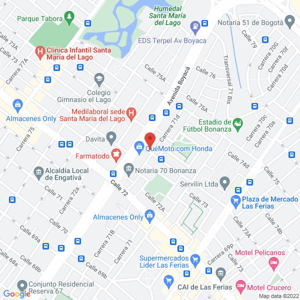 Mapa de Servicio Temporal Empresarial Ltda.