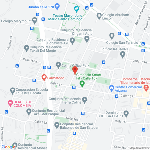 Mapa de Servicios Bip Bip Ltda.