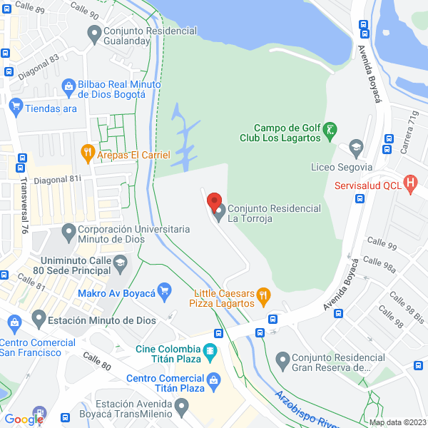 Mapa de Servicios Electrógenos Ltda.