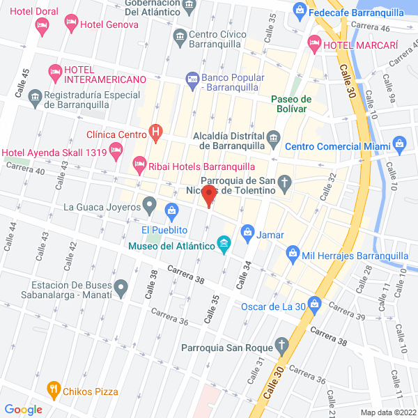 Map of Taller La 37