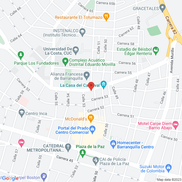 Map of Taller Centro Montero Mitsubishi