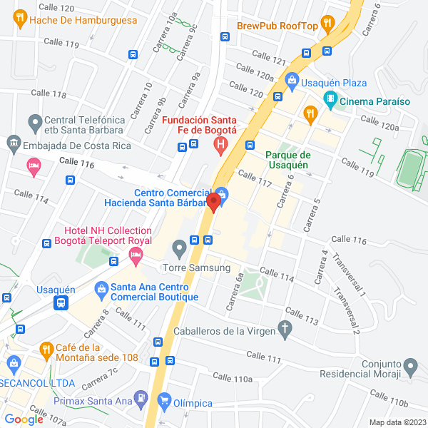 Mapa de Tog Tog Hacienda