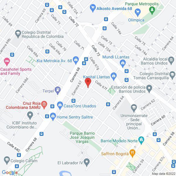 Mapa de Total Imagen Ltda