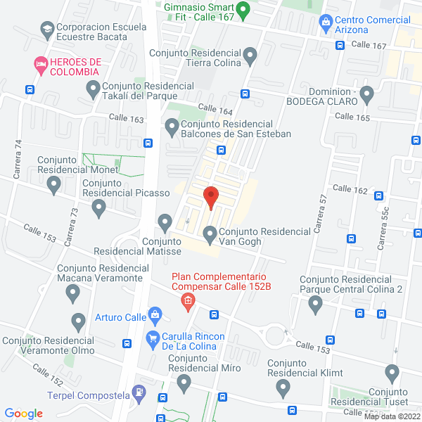 Mapa de Pulcriacero Ltda.