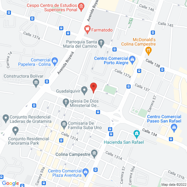 Mapa de Rangel & Cía. Asesores S.A.S.