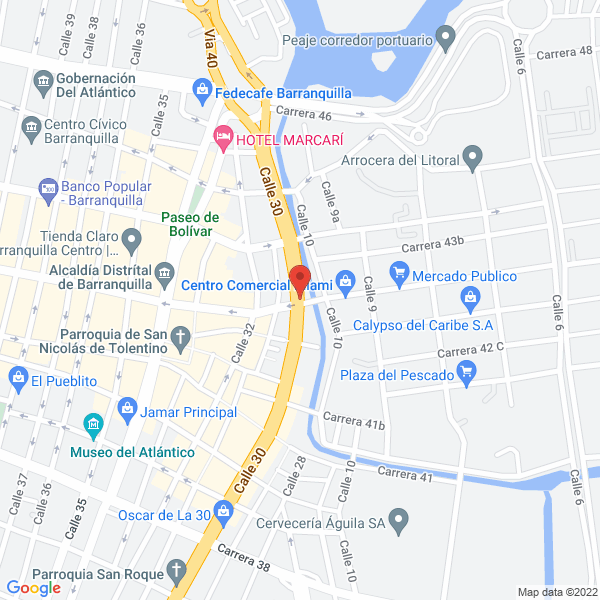 Map of Surtitiendas Galván