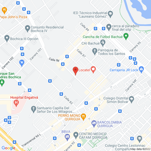 Mapa de Tahonas Deleitte Ltda.