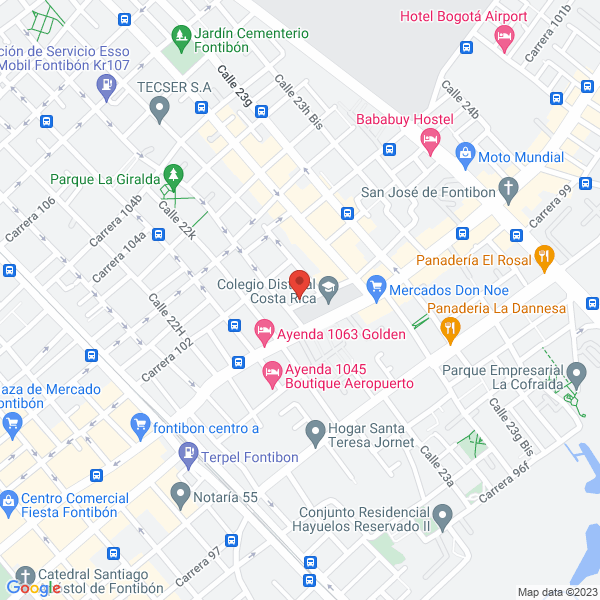 Mapa de Serving Ltda