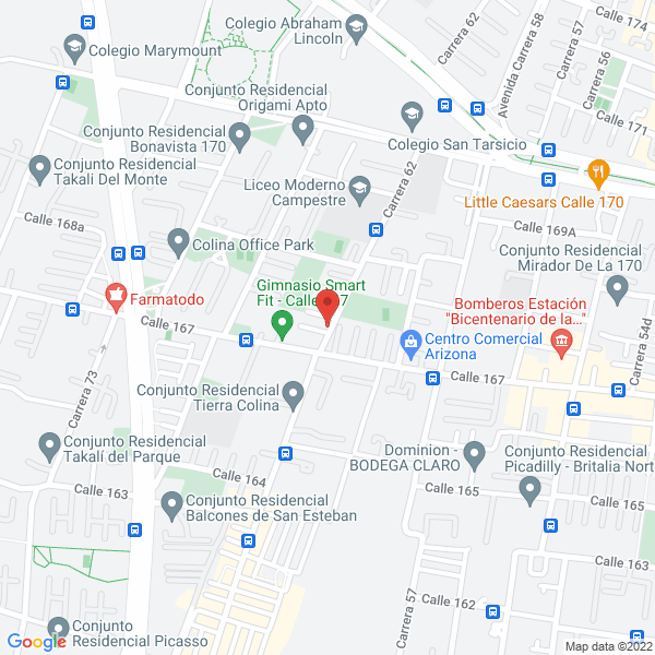 Mapa de Servivir Servicios Médicos Integrales
