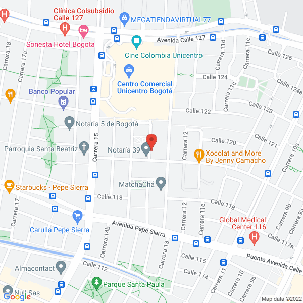 Mapa de Siesua Medicina Láser & Spa
