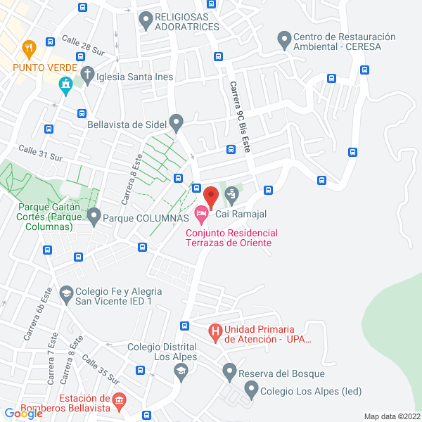 Mapa de Sigma Soluciones Ingenieriles S.A.S.